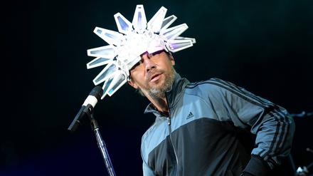 Nur gut mit Hut: Jay Kay, Sänger von Jamiroquai.