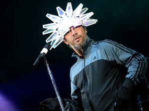 Nur gut mit Hut: Jay Kay, Sänger von Jamiroquai.
