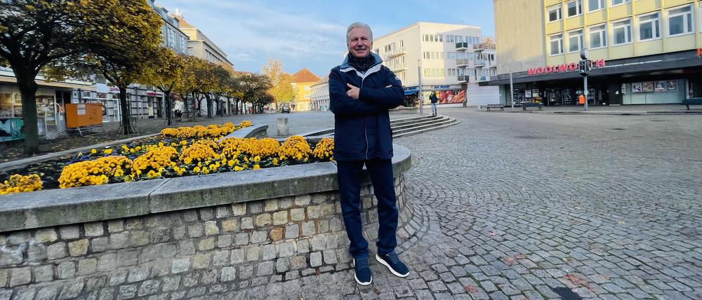 Uwe Rösler, neuer Chef des Weihnachtsmarktes Spandau. 