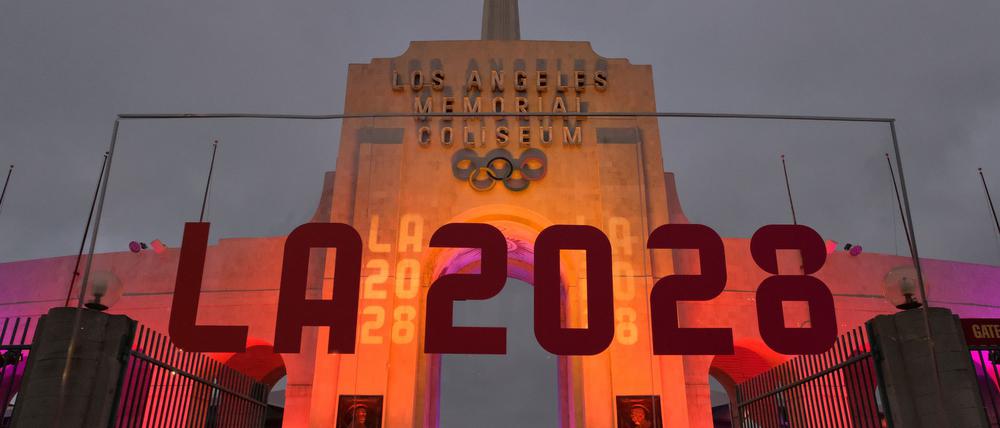 Schon am ersten Wettkampftag soll es im Los Angeles Memoral Coliseum bei den Frauen um Gold über 100 Meter gehen. (Archivfoto)