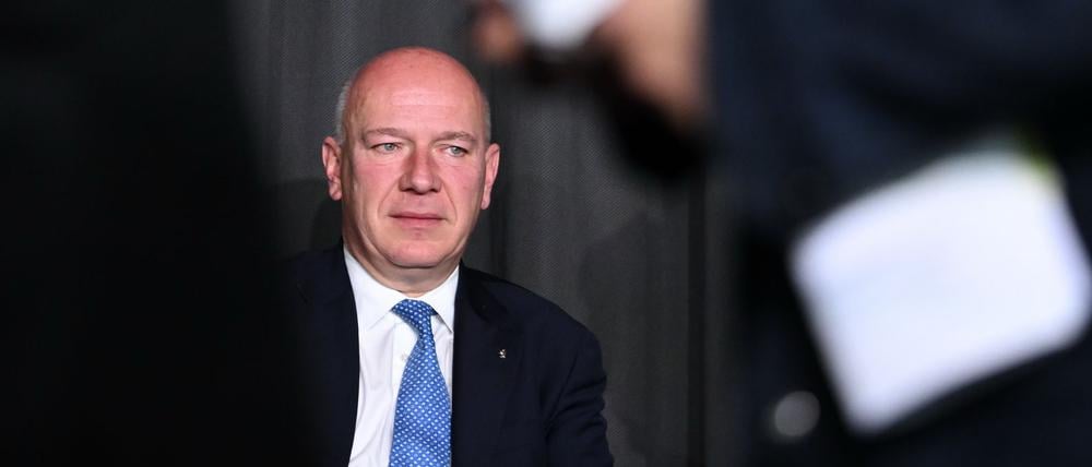 Berlins Regierender Bürgermeister Kai Wegner bei der Berlin Freedom Conference in Anlehnung an die Freiheitsbewegung zum Mauerfall. 