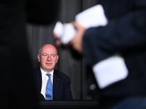 Berlins Regierender Bürgermeister Kai Wegner bei der Berlin Freedom Conference in Anlehnung an die Freiheitsbewegung zum Mauerfall.