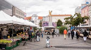 Alltag am Hermannplatz, August 2025. 