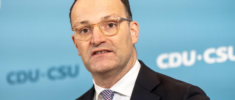 Unions-Fraktionschef Jens Spahn macht der Berliner Linke Vorwürfe. (Archivbild) 