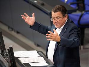 Stephan Brandner (AfD) im Bundestag.  