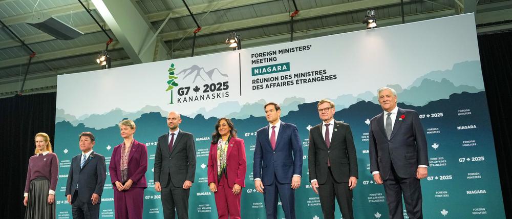 In der Abschlusserklärung zum G7-Außenministertreffen in Kanada wird China für seine Unterstützung Russlands kritisiert. 