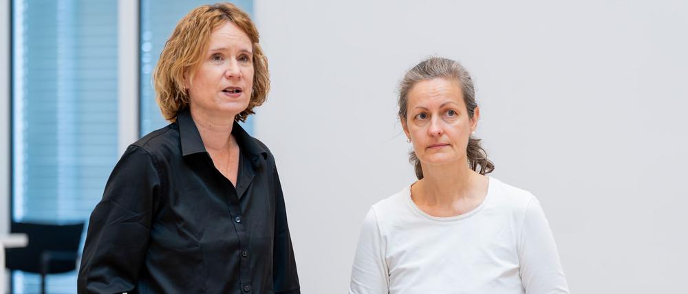 Die Brandenburger Landtagsabgeordnete Melanie Matzies will trotz ihres Parteiaustritts in der BSW-Fraktion bleiben (Archivbild).