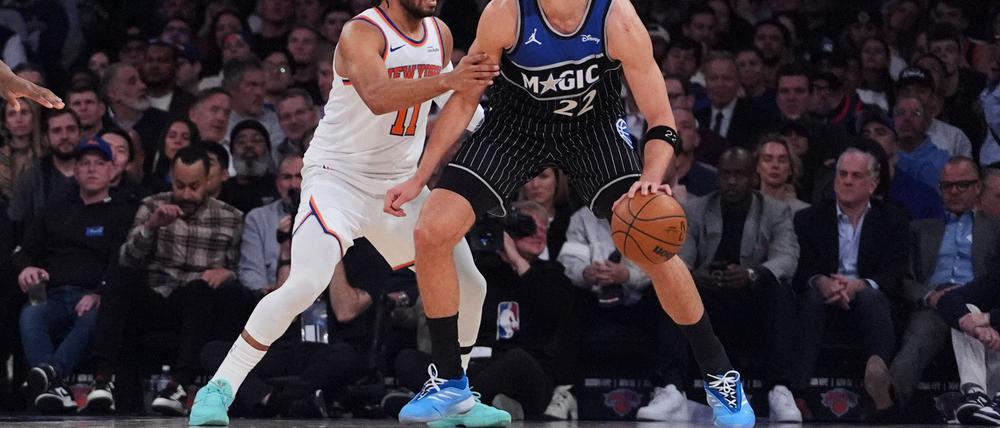 Wagner (rechts) ließ sich von seiner gebrochenen Nase nicht aufhalten.