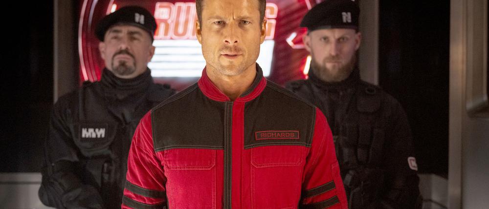 Glen Powell glänzt in seiner bisher größte Action-Rolle. (Handout) 