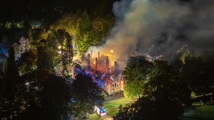 Das ehemalige Jagdschloss der Familie Thurn und Taxis brannte vollständig ab. Die Hintergründe sind noch unklar. (Archivfoto)