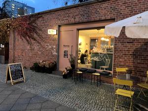 Das Nonna Café an der Greifswalder Straße in Berlin-Prenzlauer Berg.