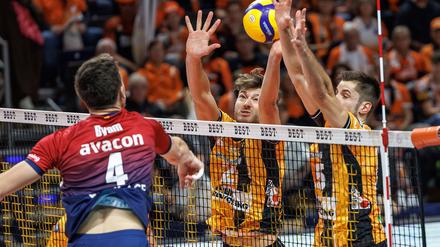 Die Berliner um Knigge (M.) taten sich schwer.