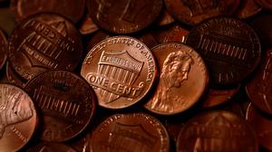 Die letzten in der US-Münzanstalt in Philadelphia gepressten Pennys. 