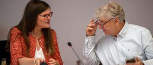 Sie sind zwei von vier Abgeordneten der BSW-Fraktion, die aus dem Bündnis Sarah Wagenknecht (BSW) ausgetreten sind: Jouleen Gruhn und André von Ossowski. 