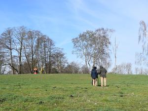 Einmessung der Fundstelle Friesack.