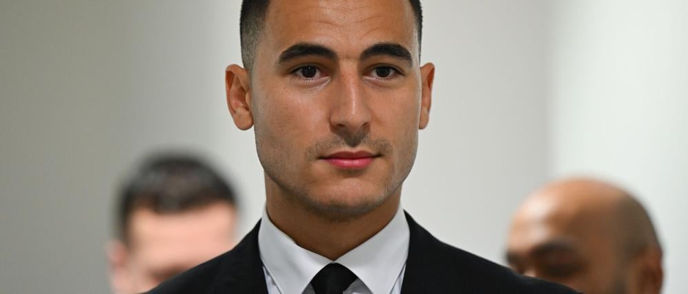 Anwar El Ghazi beim Prozess. (Archivbild)