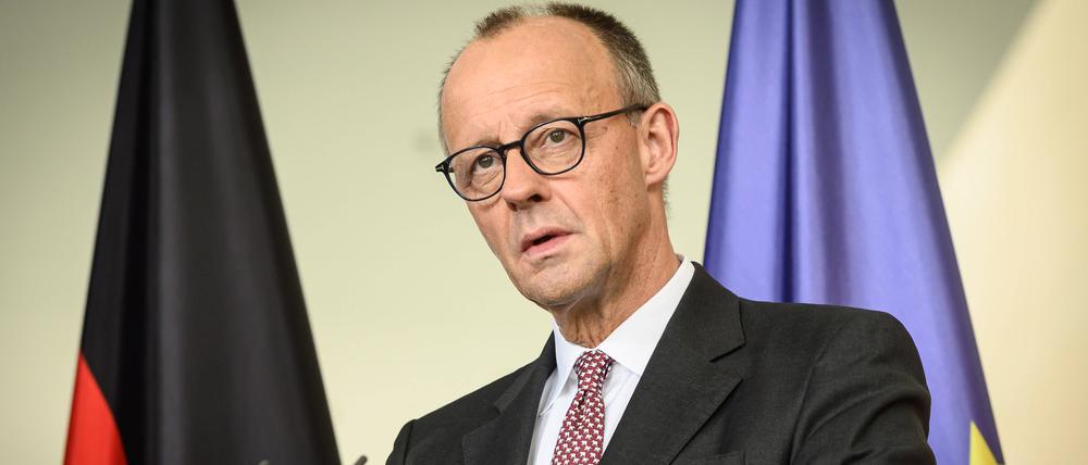 Kanzler Friedrich Merz.