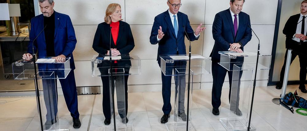 Kanzler Merz: „Ein starkes Deutschland braucht eine starke Wirtschaft.“