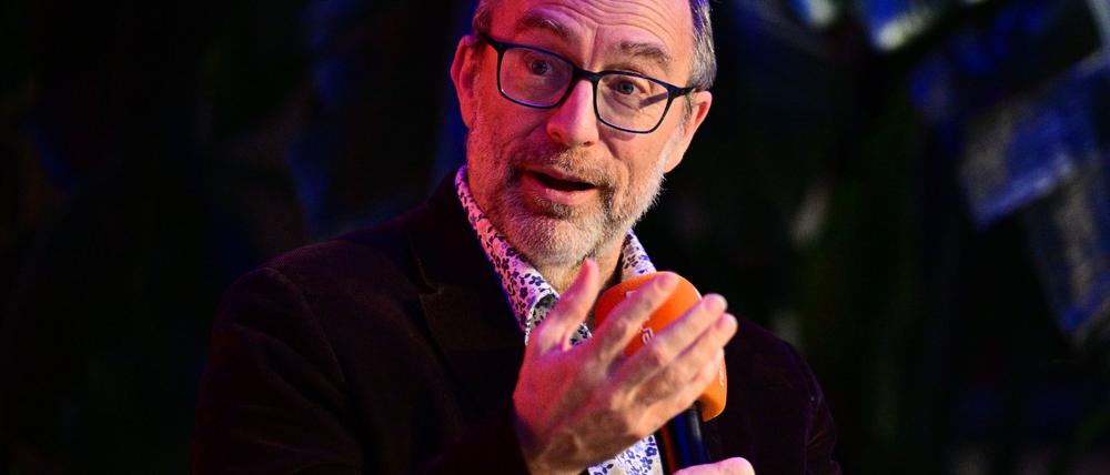 Wikipedia-Gründer Jimmy Wales hat ein Buch mit dem Titel „Trust“ herausgebracht.