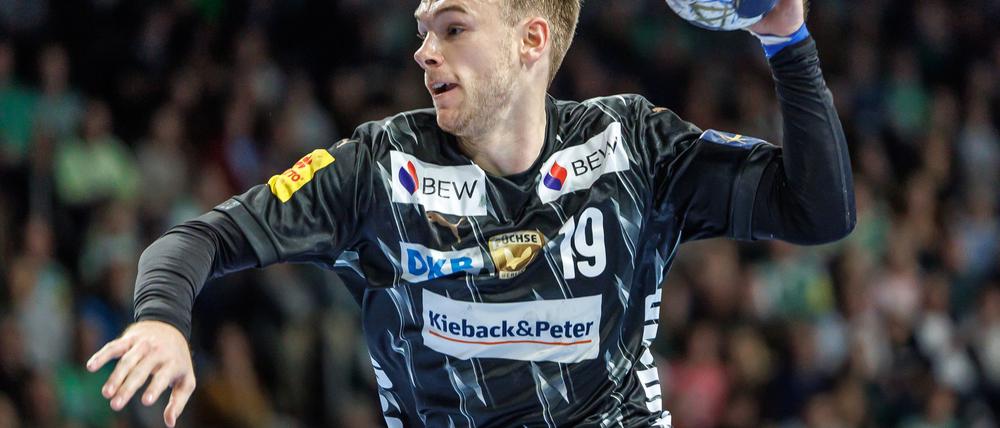 Mathias Gidsel war auch bei Sporting bester Schütze der Füchse (Archivbild)