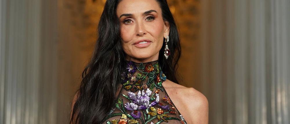 Wird in Berlin erwartet: US-Schauspielerin Demi Moore. (Archivbild)