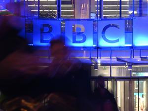 Das BBC-Hauptquartier in London.