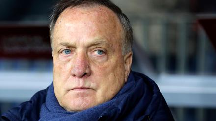 Dick Advocaat trainiert die Nationalmannschaft von Curacao. (Archivfoto)