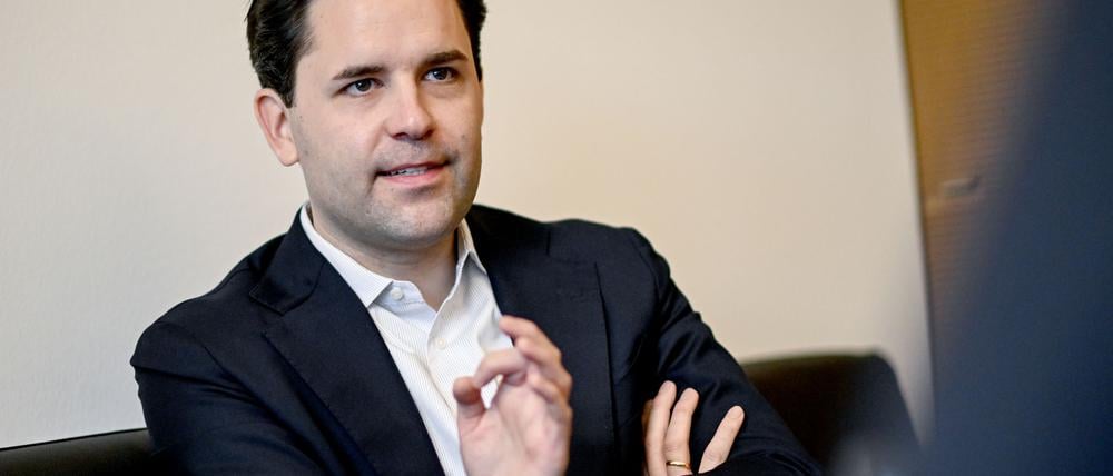 Der Chef der Jungen Union, Johannes Winkel. (Archivbild)