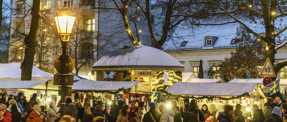 Der Weihnachtsmarkt in Alt-Rixdorf gehört zu den stimmungsvollsten Berlins.