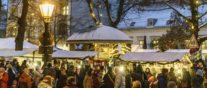 Der Weihnachtsmarkt in Alt-Rixdorf gehört zu den stimmungsvollsten Berlins.