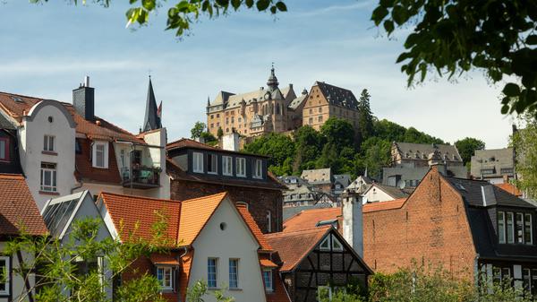 Inspiriert zu Geschichten: die Altstadt von Marburg.