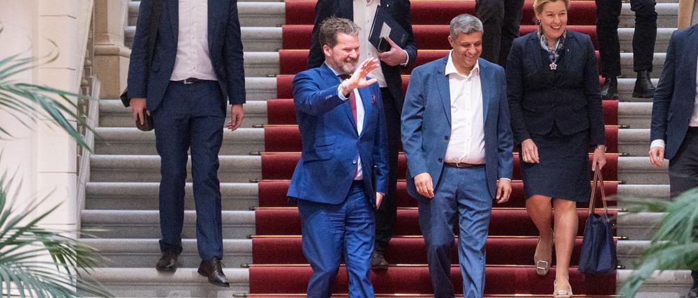 Die Spitzen von CDU und SPD in Berlin treffen sich regelmäßig zum Koalitionsausschuss. 