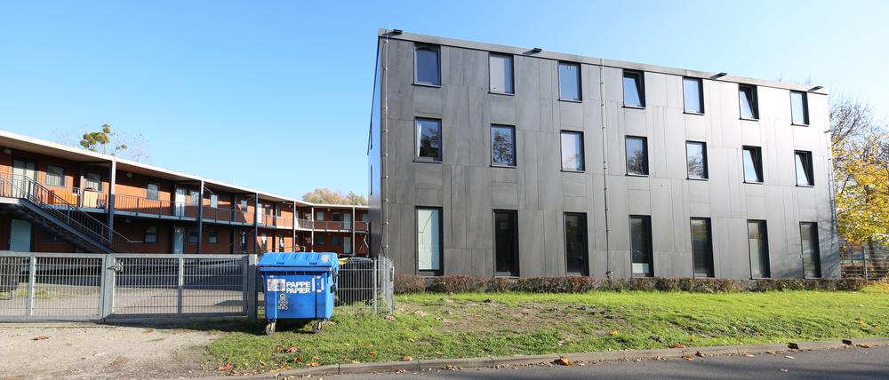 Eine Flüchtlingsunterkunft (Symbolbild). 