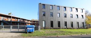 Eine Flüchtlingsunterkunft (Symbolbild). 