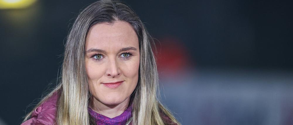 Denise Herrmann-Wick ist seit 2024 Biathlon-Expertin des ZDF.