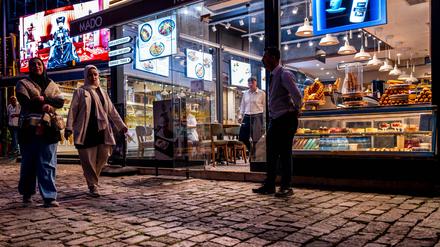 Ein Restaurant im Bezirk Ortaköy in Istanbul. (Archivbild)