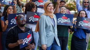 Ruwa Romman, derzeit Abgeordnete im House of Representatives von Georgia, möchte 2026 Gouverneurin ihres Bundesstaats werden