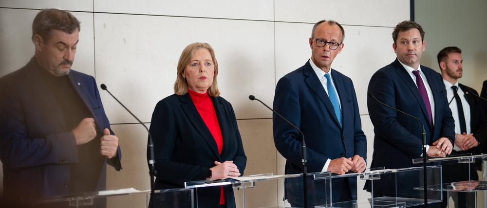 Die Spitzen von CDU, CSU und SPD im Bundestag wollen die Wirtschaft retten – aber was ist mit dem Klima?