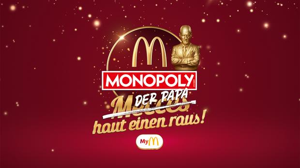 Monopoly 2025 - Logo - Der Papa haut einen raus / Weiterer Text über ots und www.presseportal.de/nr/52942 / Die Verwendung dieses Bildes für redaktionelle Zwecke ist unter Beachtung aller mitgeteilten Nutzungsbedingungen zulässig und dann auch honorarfrei. Veröffentlichung ausschließlich mit Bildrechte-Hinweis.