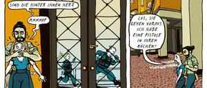 Turbulente Mischung unterschiedlicher Genres und Stilformen: Eine Szene aus „Emma und Amir – Im Schatten des Terrors“