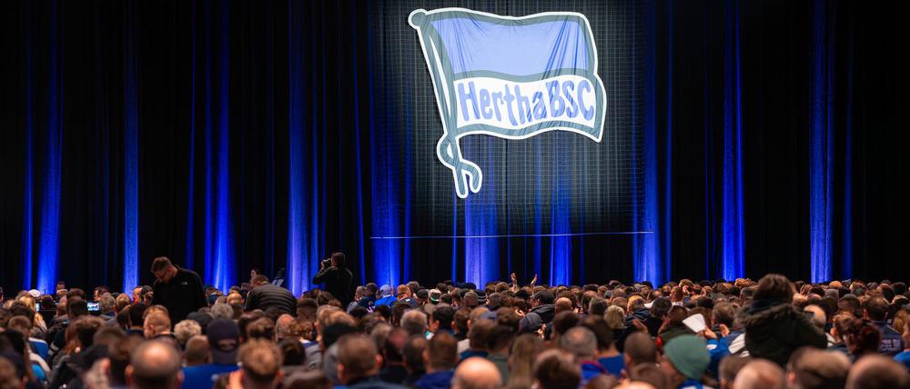 Bei Hertha BSC steht die Mitgliederversammlung auf dem Programm.