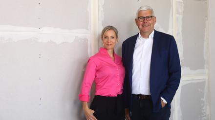 Das Unternehmerpaar Daniela und Wolfhard Kirsch.