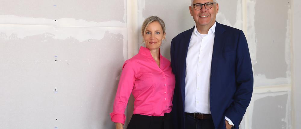 Das Unternehmerpaar Daniela und Wolfhard Kirsch. 