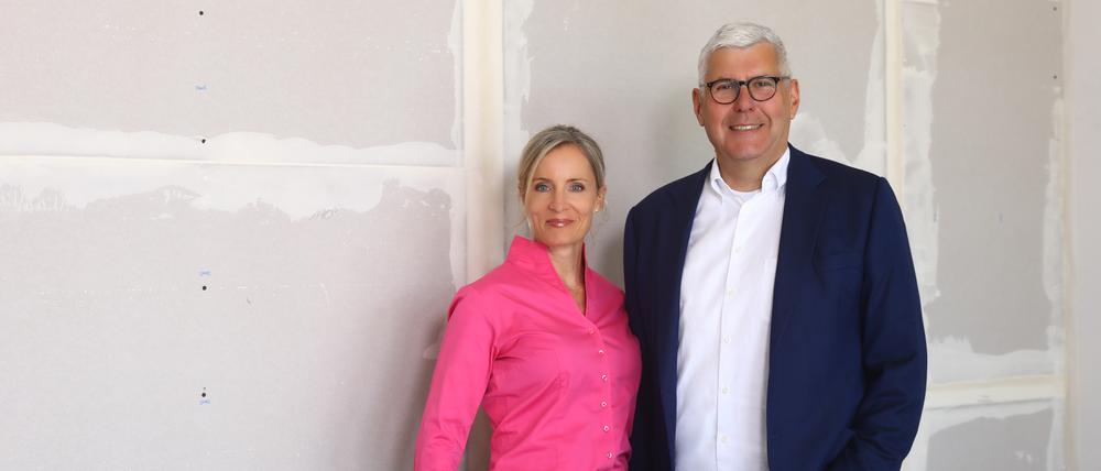 Das Unternehmerpaar Daniela und Wolfhard Kirsch.