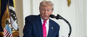 Der US-Präsident Donald Trump.