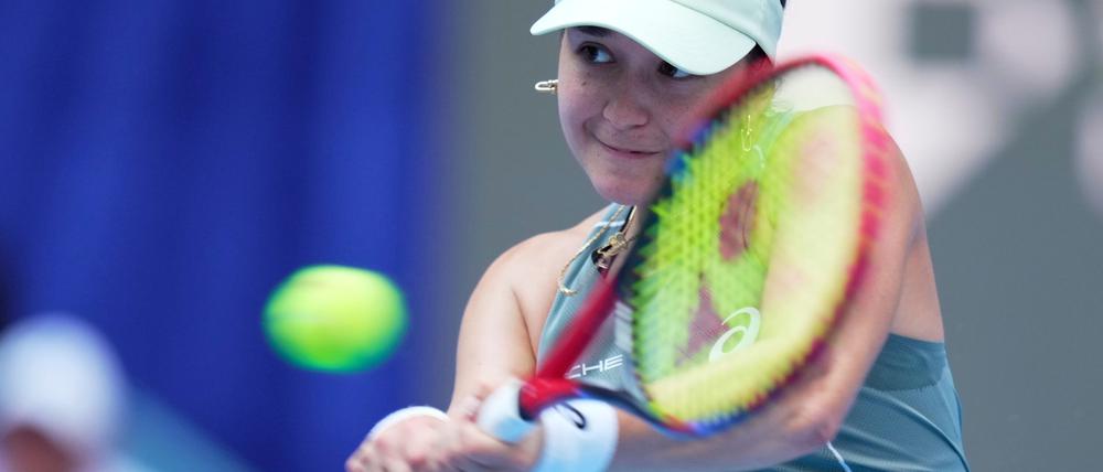 Eva Lys verlor ihr Auftaktmatch in den Playoffs des Billie Jean King Cups. (Archivfoto)