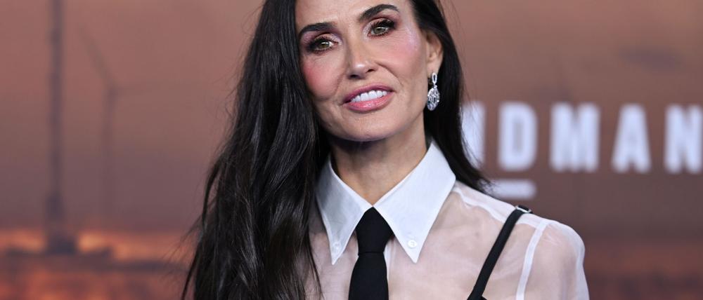 Demi Moore ist in Berlin.