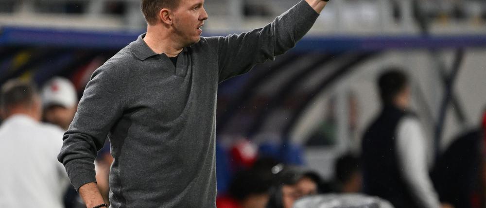 Julian Nagelsmann bereitet sein Team auf die Slowakei vor.