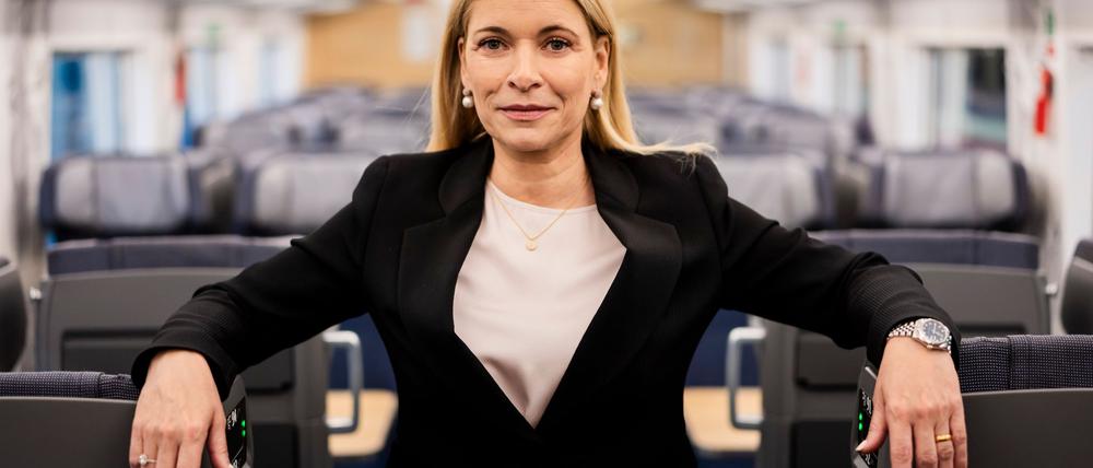 Die Bahnchefin Evelyn Palla ist seit 1. Oktober im Amt. (Archivbild)