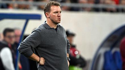 Julian Nagelsmann sah kein gutes Spiel seiner Mannschaft in Luxemburg.